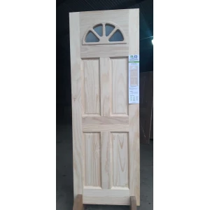 Puerta Media Luna Pino Radiata