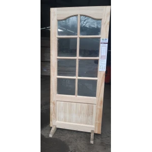 Puerta 8 Vidrios Pino Radiata
