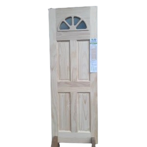 Puerta Media Luna Pino Radiata